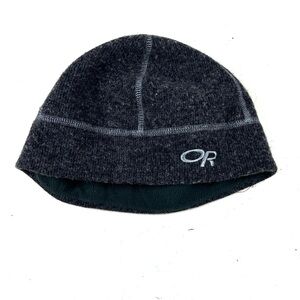 Outdoor Research Hat Gray Wool Blend Beanie Size Large / XL